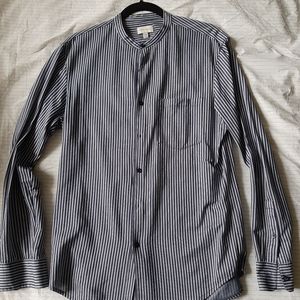Club Monaco Band Collar Shirt
